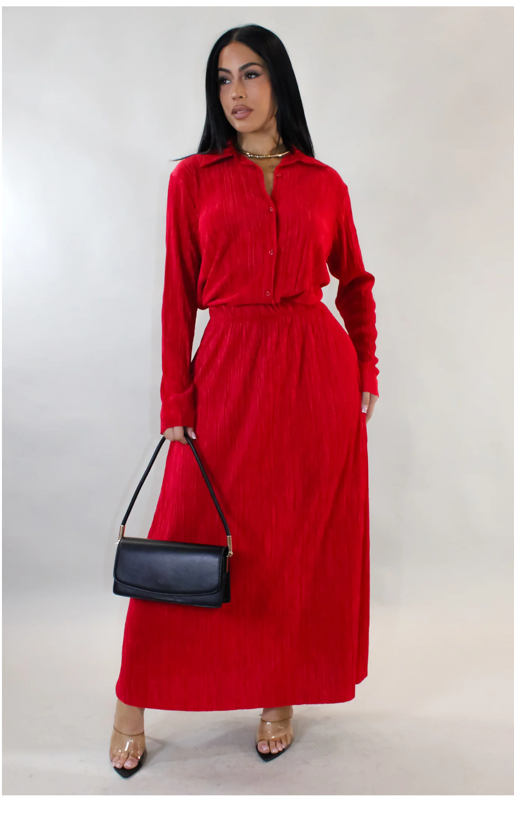 Skirt Set Red Vibrant