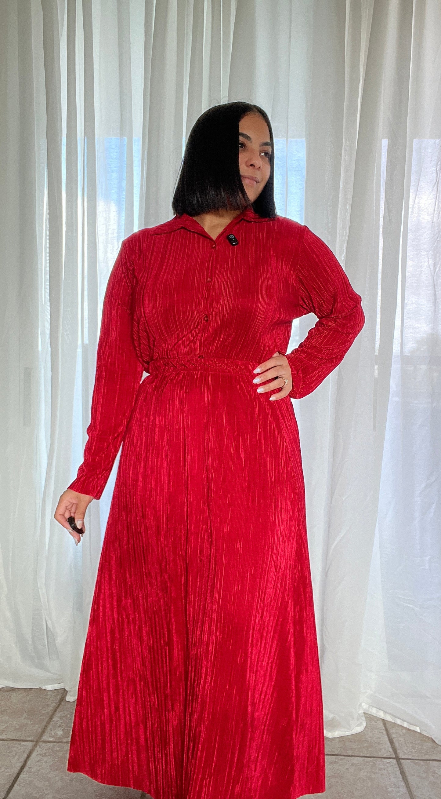 Skirt Set Red Vibrant