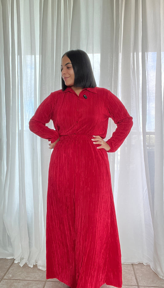 Skirt Set Red Vibrant