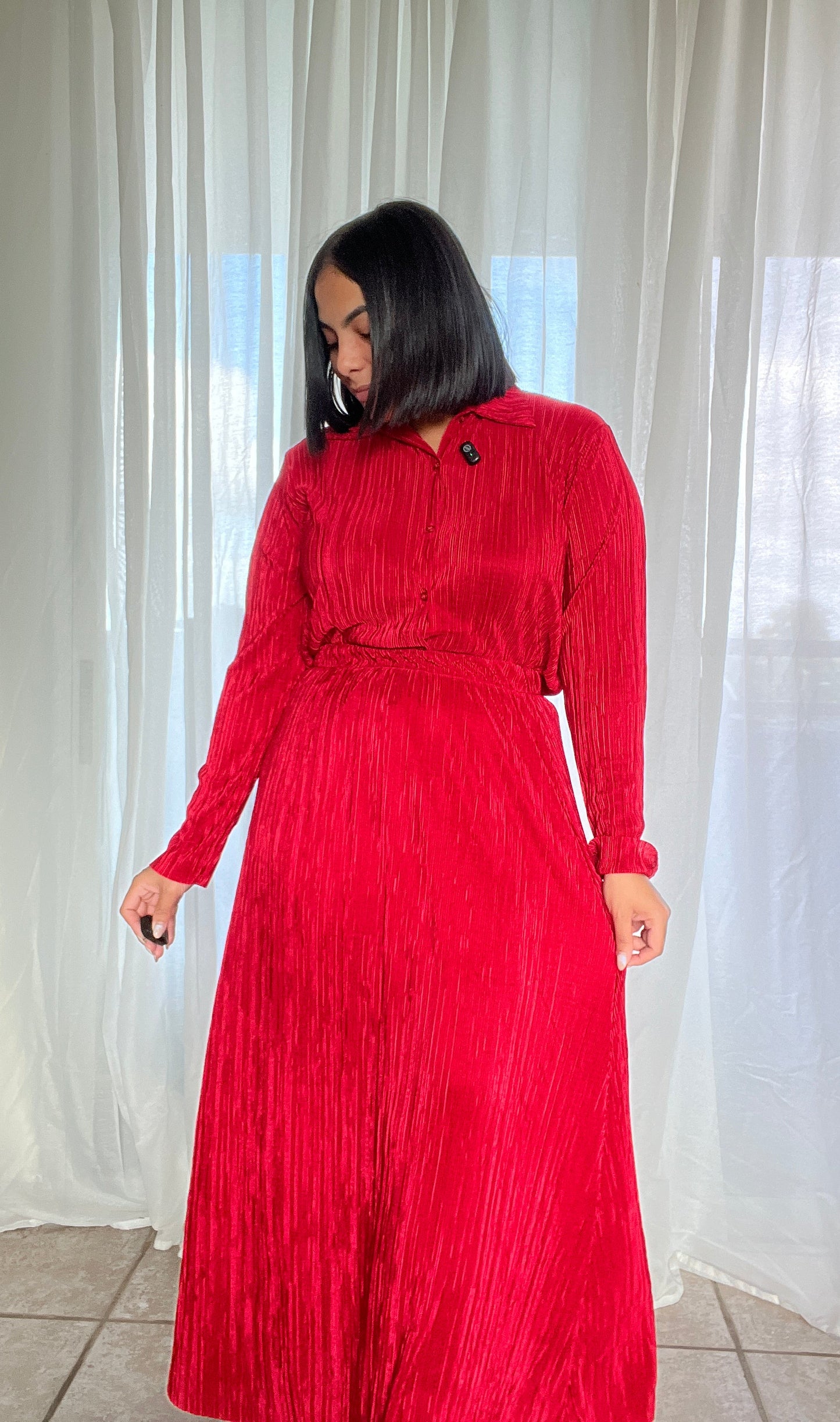 Skirt Set Red Vibrant