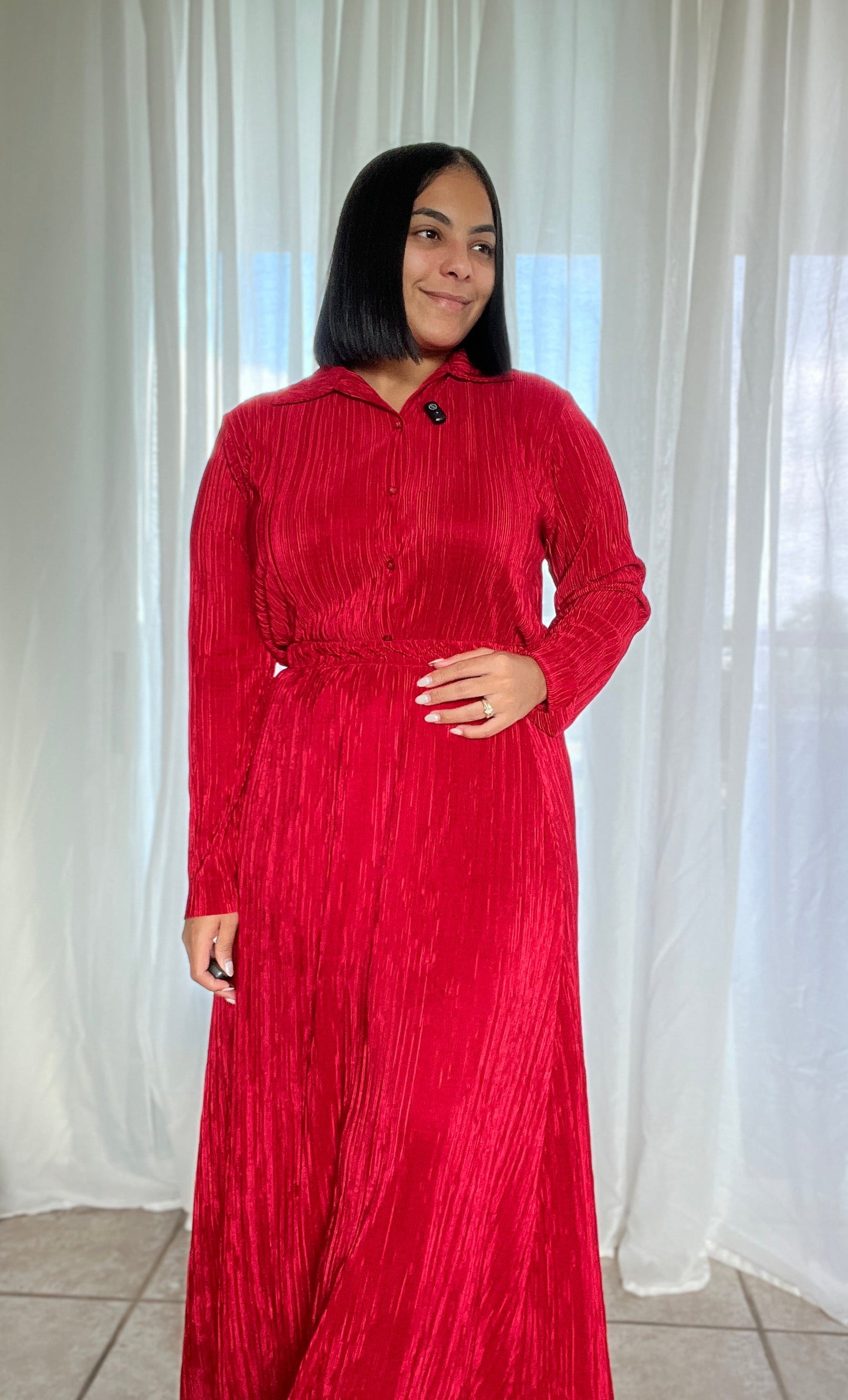 Skirt Set Red Vibrant