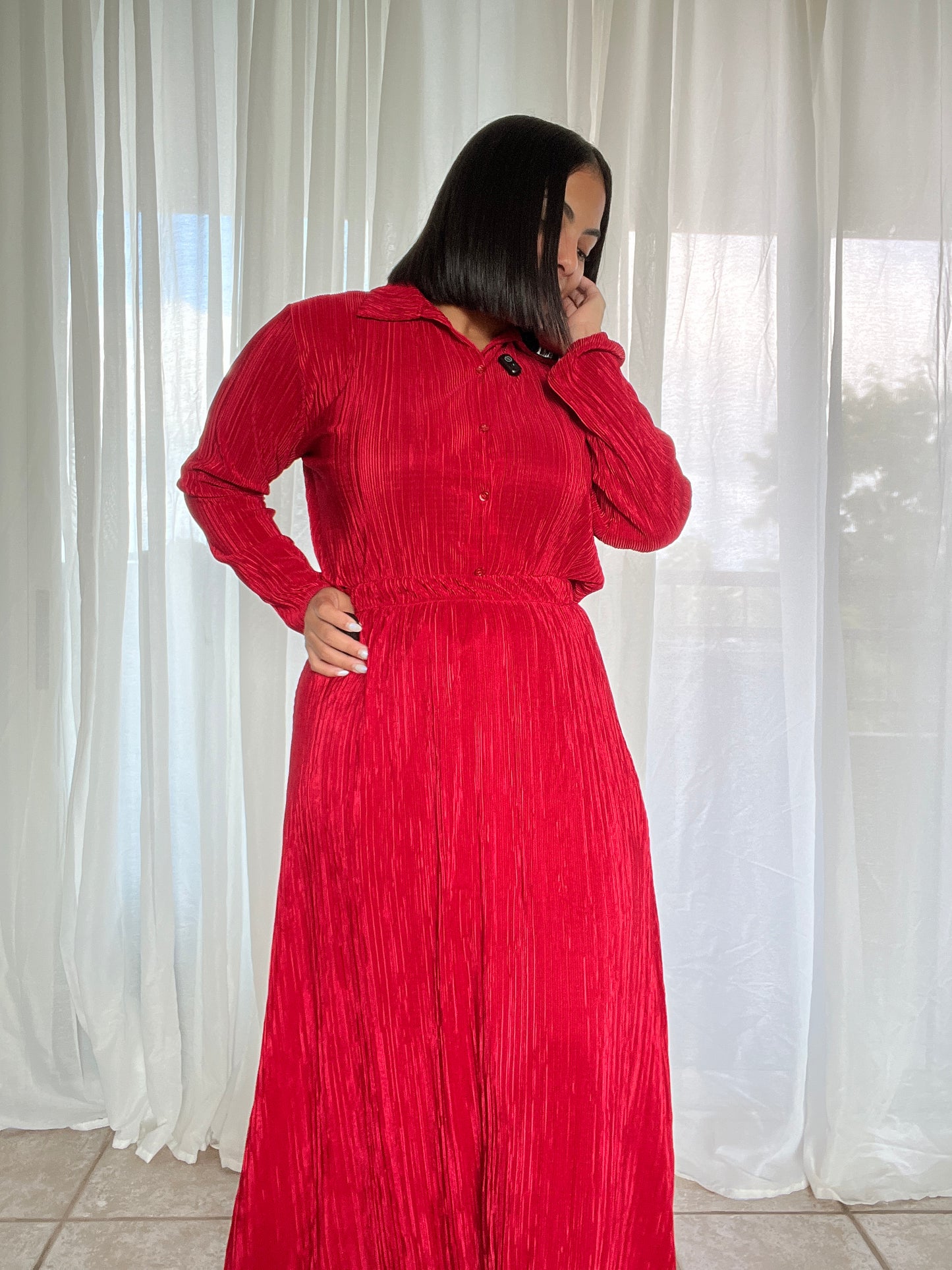 Skirt Set Red Vibrant