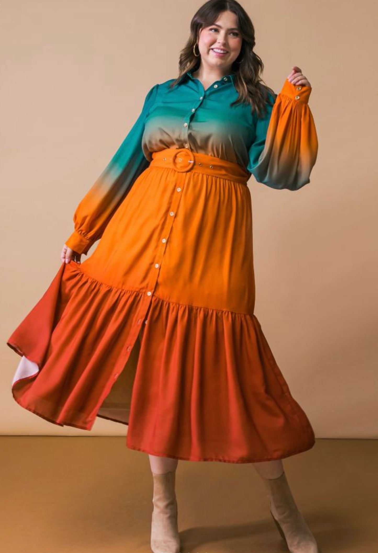 Teal Brown