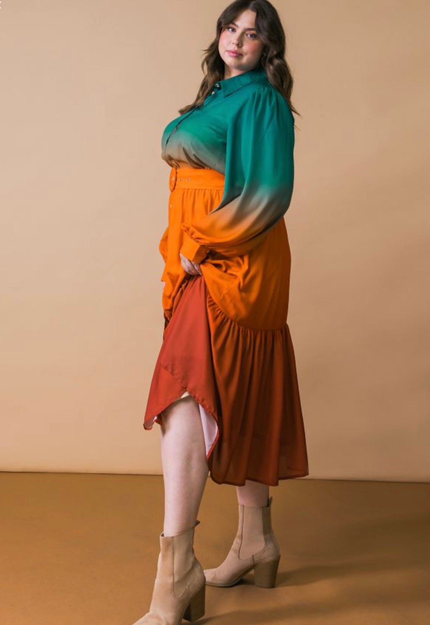 Teal Brown
