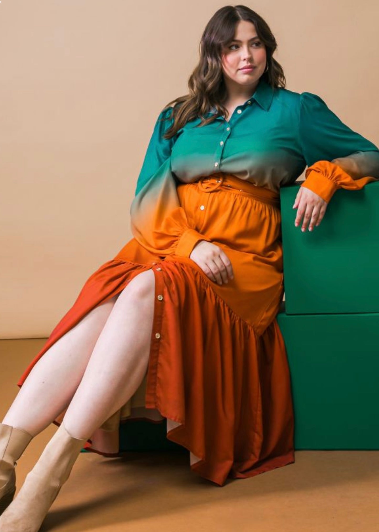Teal Brown